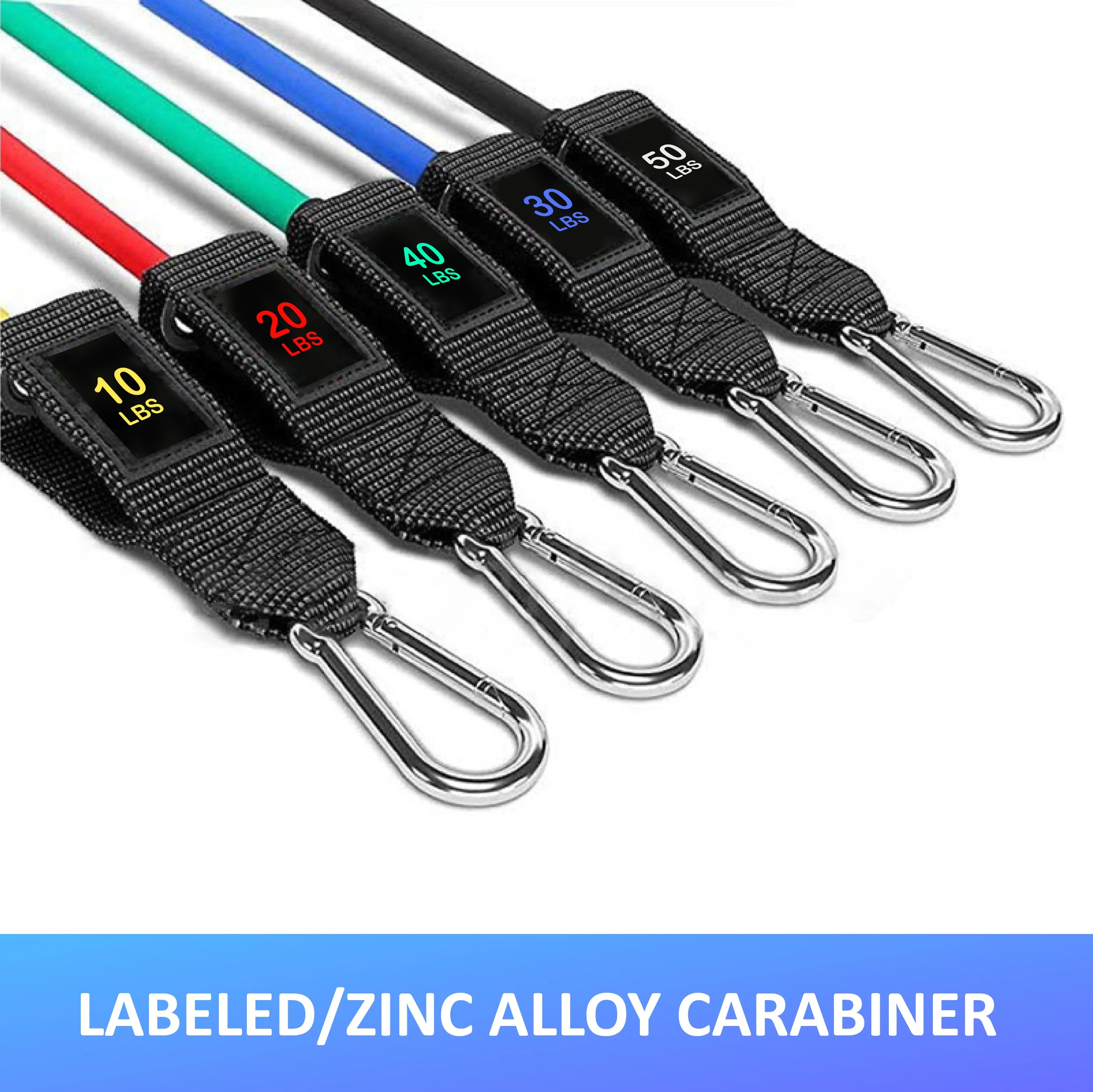 11 PCS Resistance Band Set