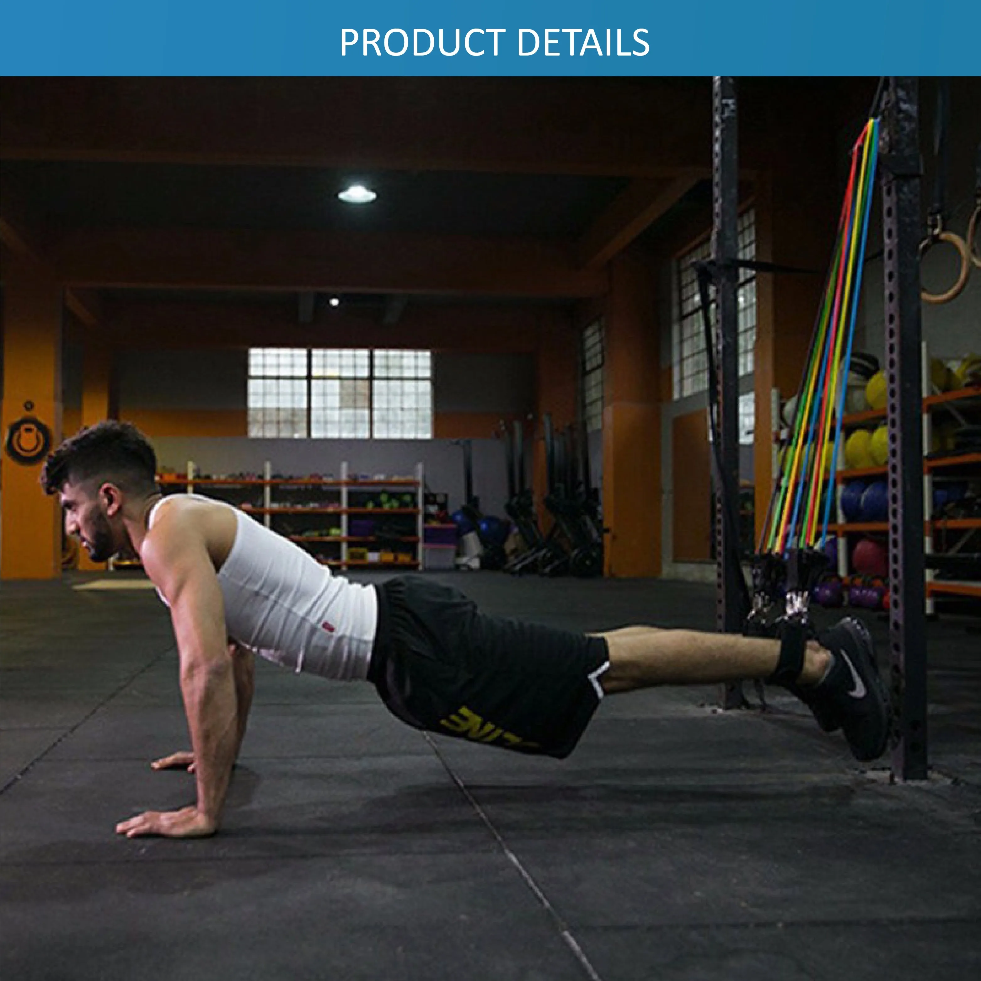 11 PCS Resistance Band Set