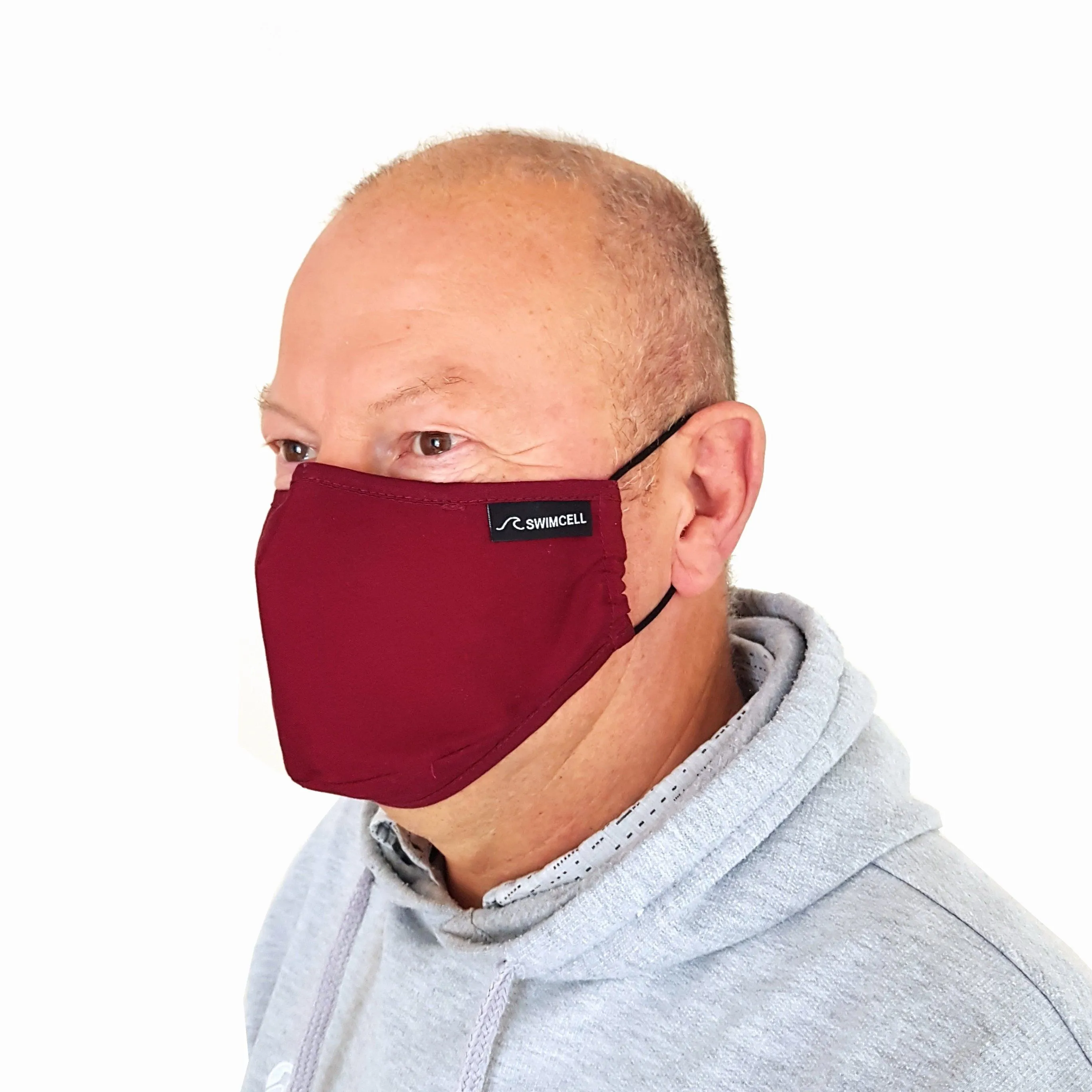 3 Layer Cotton Face Masks. 2 Pack. With 4 Filters