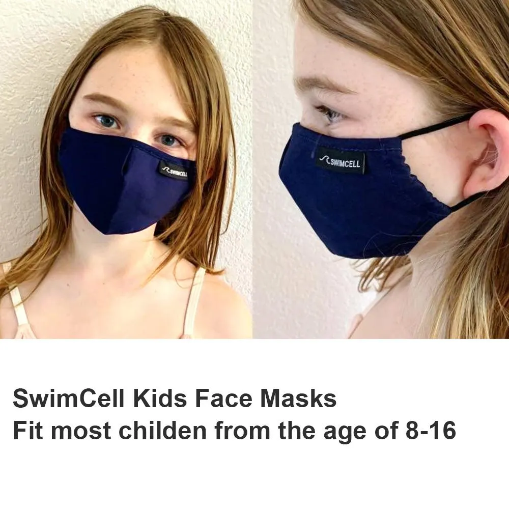 3 Layer Cotton Face Masks. 2 Pack. With 4 Filters