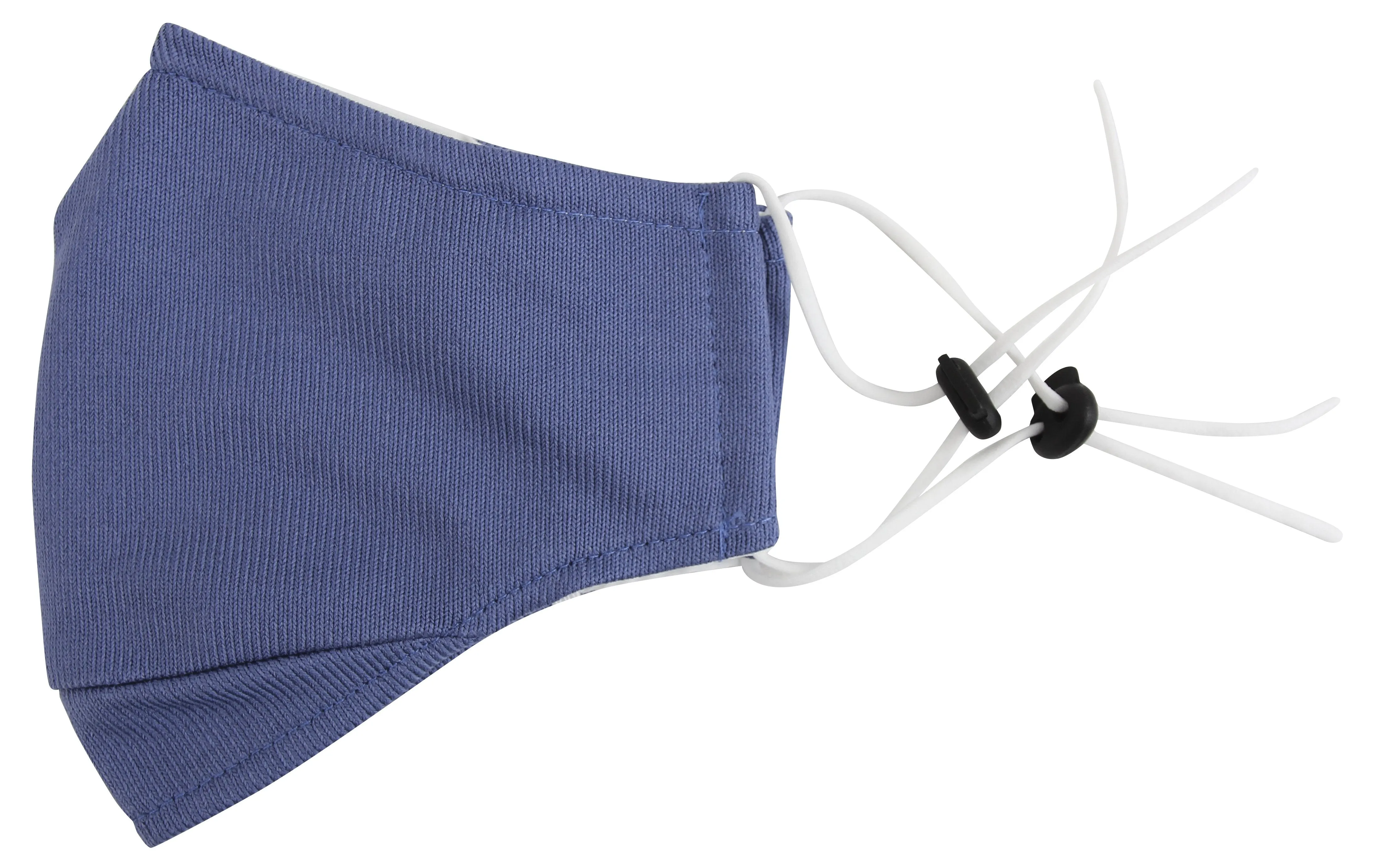 3 Ply Reusable Face Mask, Navy Blue, Large, 1 Piece