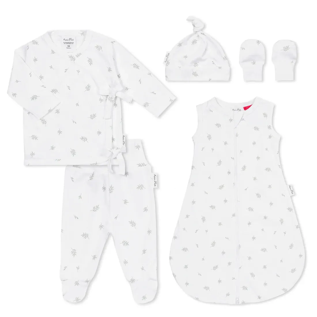 5 Piece Newborn Gift Set - Little Leaf