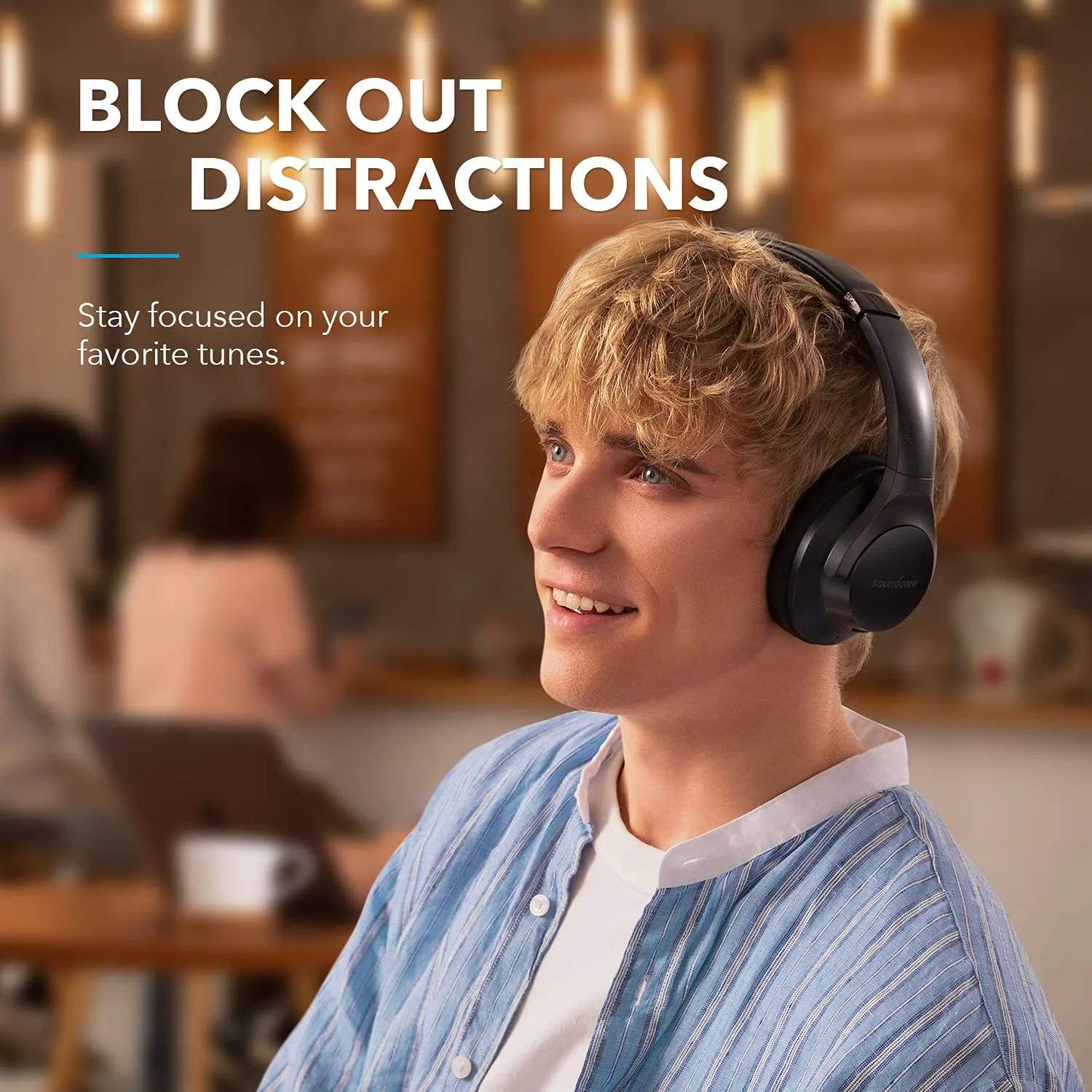 Anker SoundCore Q20  Hybird ACtive Noise Cancelling Wireless Headphone