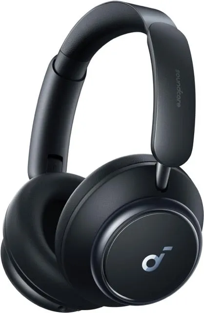 Anker Soundcore Space Q45 - Adaptive Active Noise Cancelling Headphones, Reduce Noise by Up to 98%, 50H Playtime, LDAC Hi-Res Wireless Audio (Black)