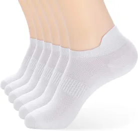 ATBITER Ankle Socks Womens and Men Thin Athletic Running Low Cut No Show Socks With Heel Tab 6-10 Pairs