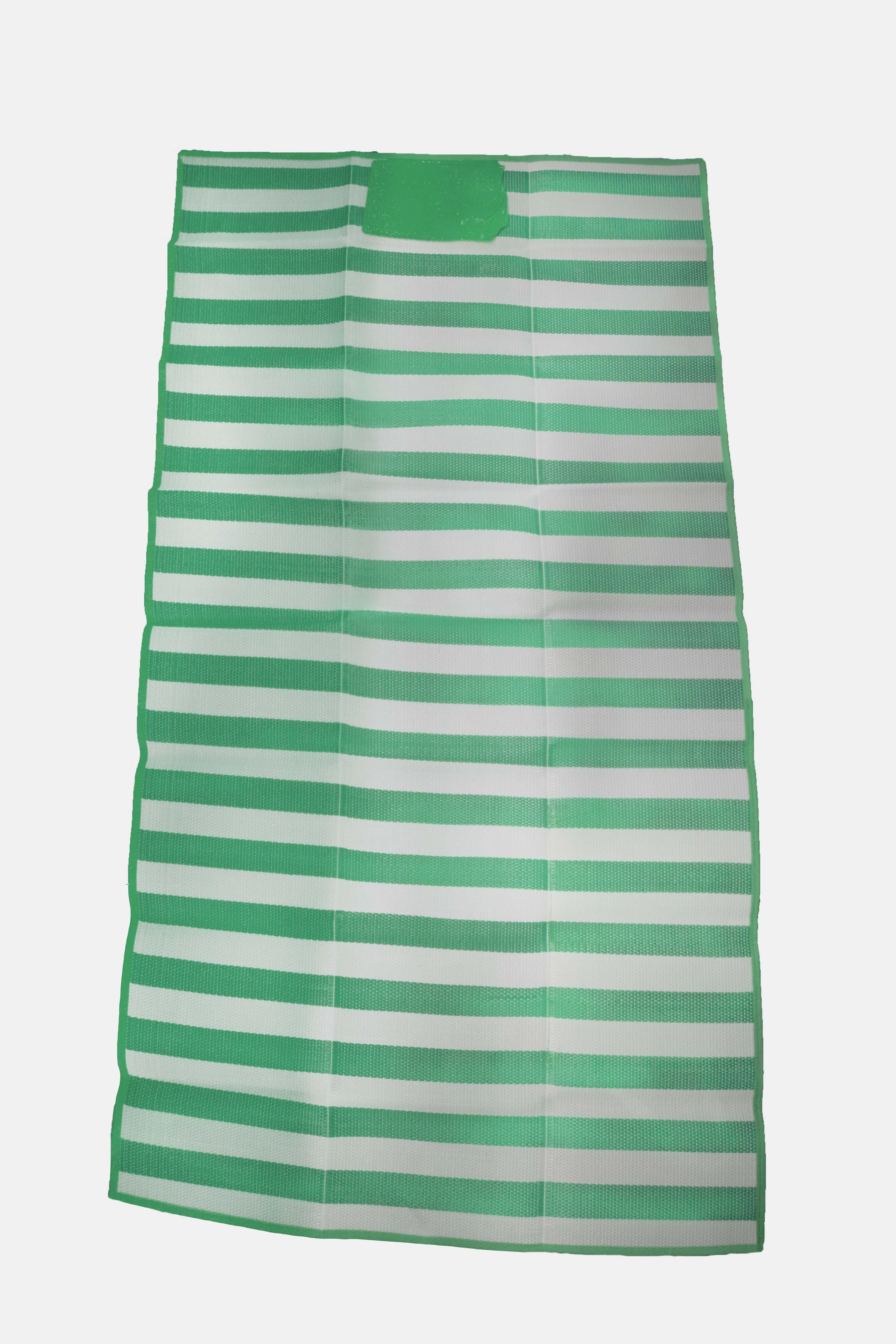 Beach Mat with Inflatable Cushion/ Pillow and Carrier Bag