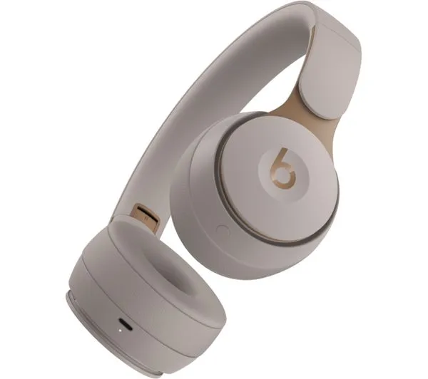 BEATS Solo Pro Wireless Bluetooth Noise-Cancelling Headphones - Grey - Very Good