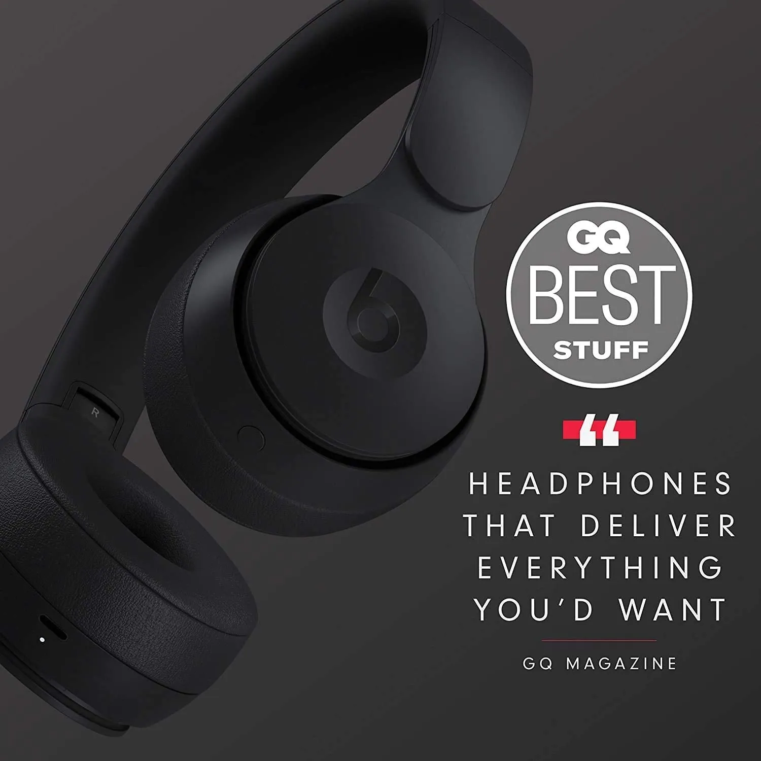 Beats Solo Pro Wireless Noise Cancelling On-Ear Headphones - Apple H1 Headphone Chip, Class 1 Bluetooth, 22 Hours of Listening Time, Built-in Microphone - Black
