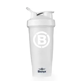 Blonyx Blender Bottle Classic Shaker Cup - White/White