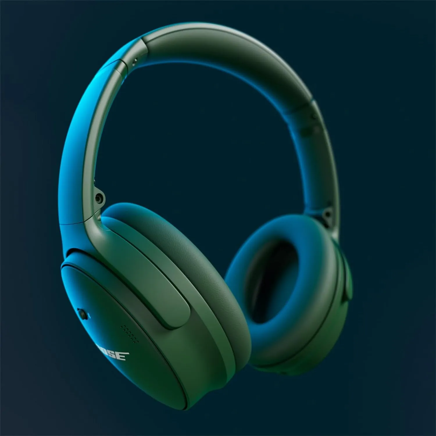 Bose QuietComfort Wireless Noise Cancelling Headphones, Bluetooth Over Ear Headphones with Up to 24 Hours of Battery Life - Cypress Green  884367-0300