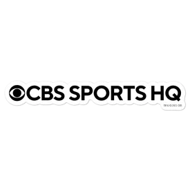 CBS Sports HQ Logo Die Cut Sticker