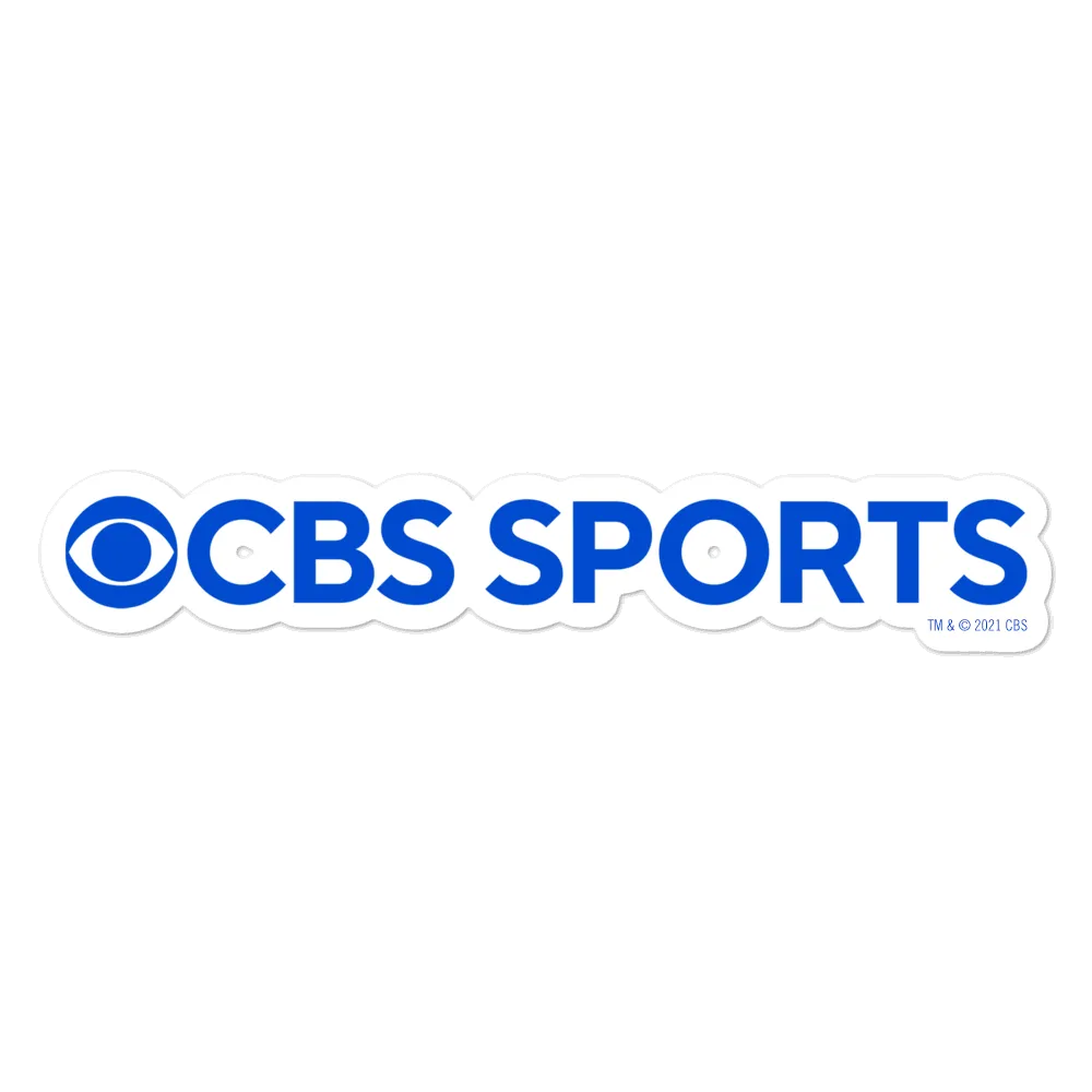 CBS Sports Logo Die Cut Sticker