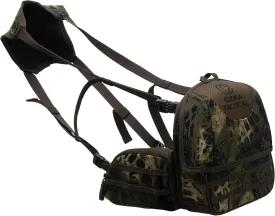 Cloka Bino Harness with Rangefinder Pouch, Binocular Harness Chest Pack, Waterproof Lightweight Binocular and Rangefinder Case for Hunting, Bird Watching