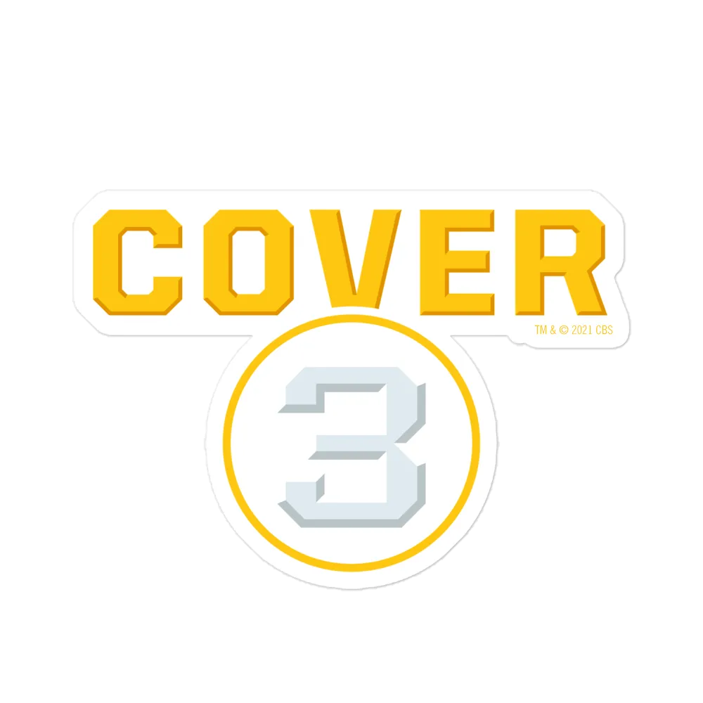 Cover 3 Logo Die Cut Sticker