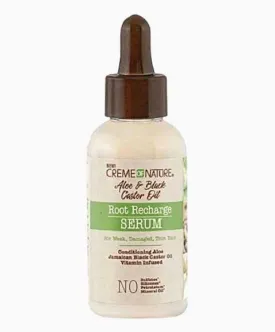 Creme Of Nature Aloe And Black Castor Oil Root Recharge Serum