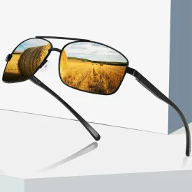 Driving Polarized Men's Aluminum Magnesium Frame
