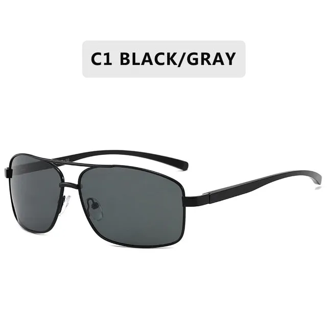Driving Polarized Men's Aluminum Magnesium Frame