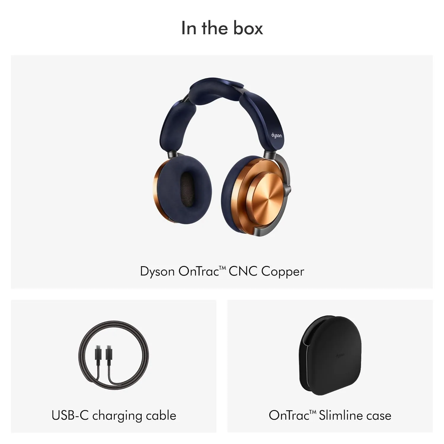 Dyson OnTrac™ Headphones Copper WP02 CNC