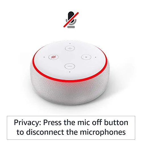 Echo Dot (3rd Gen) – Smart speaker with Alexa (Black)