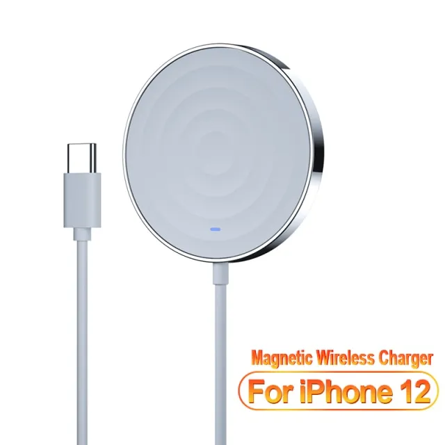 Essager 15W QI Magnetic Wireless Charger For iPhone 12 Pro Max Mini Induction Fast Magic Magsafing Wireless Charging Pad Adapter