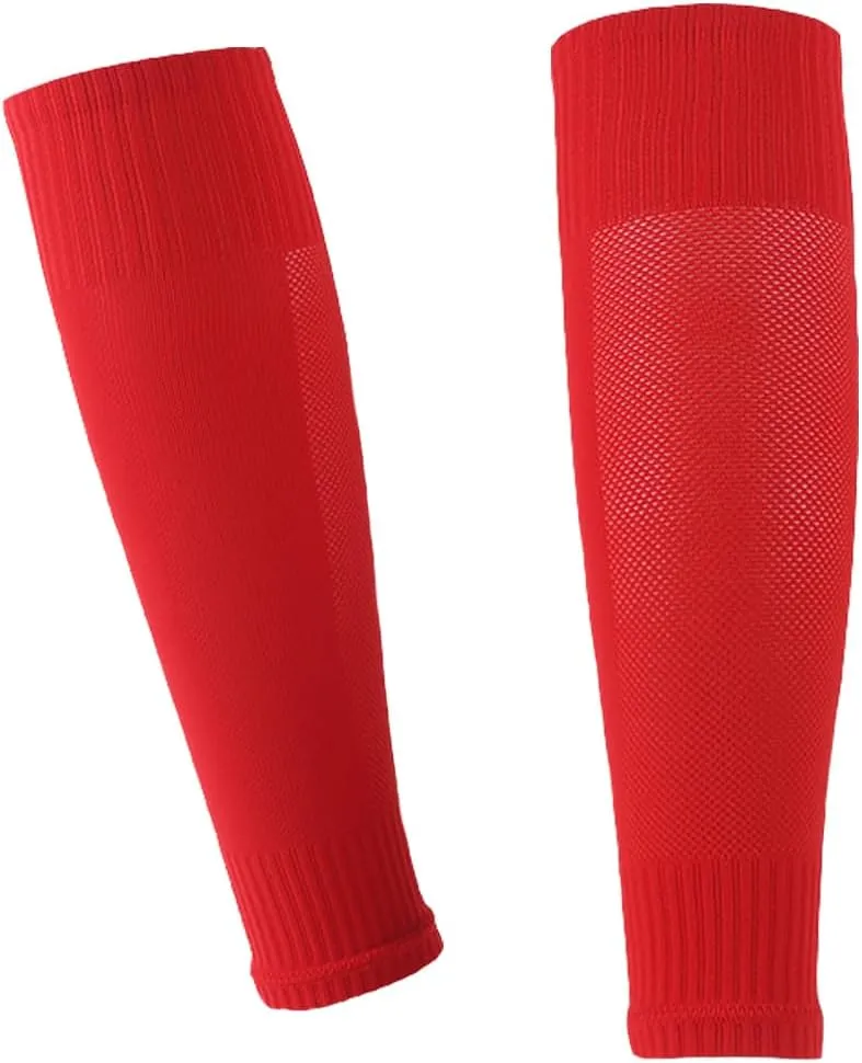 Football Leg Sleeves, Breathable Calf Compression Sleeves, Leg Sleeves for Men Women Football Running Cycling