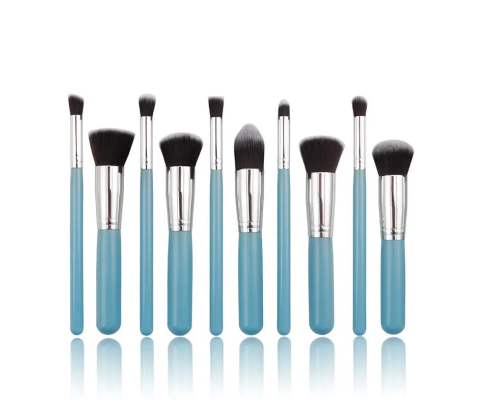 Glamza 10pc Brush Sets - Pink or Blue