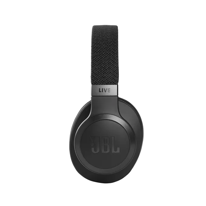 jbl live 660nc headphones over-ear bt noise cancelling black