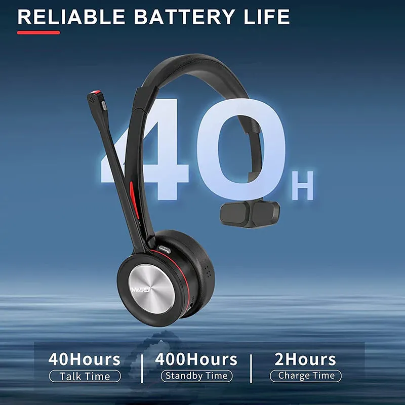 MAIRDI® M890BT Wireless Headset with Mic