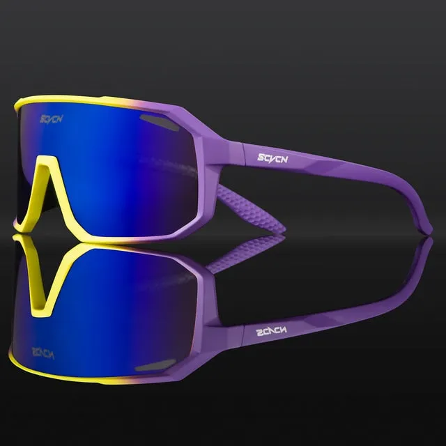Men Cycling Photochromic Sport Sunglasses