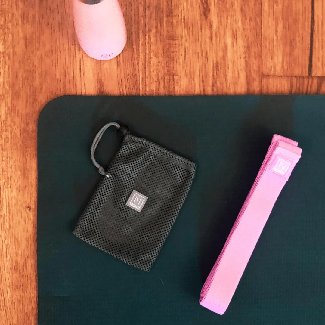 Nadora Total Body Resistance Band, Medium Resistance (Pink)