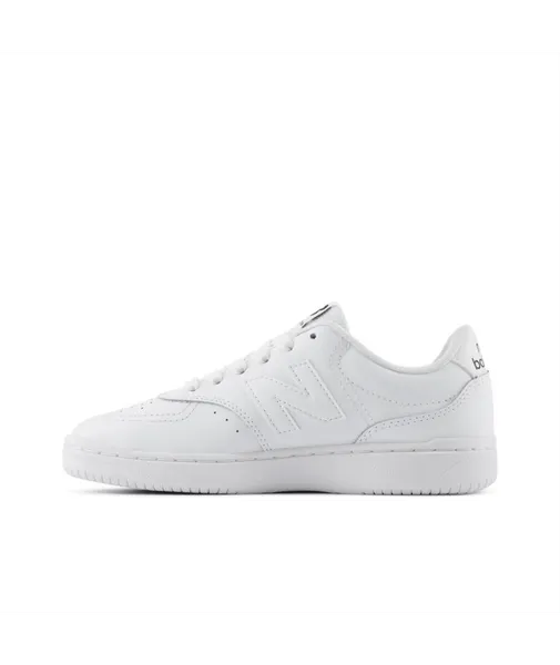 NEW BALANCE BB80 WHITE/WHITE KIDS SHOE