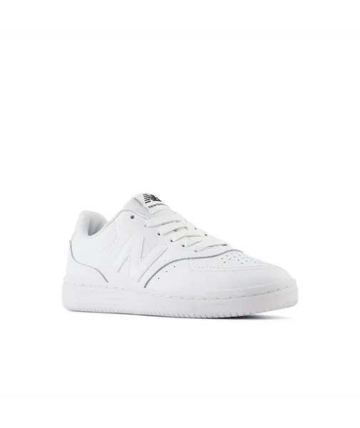NEW BALANCE BB80 WHITE/WHITE KIDS SHOE