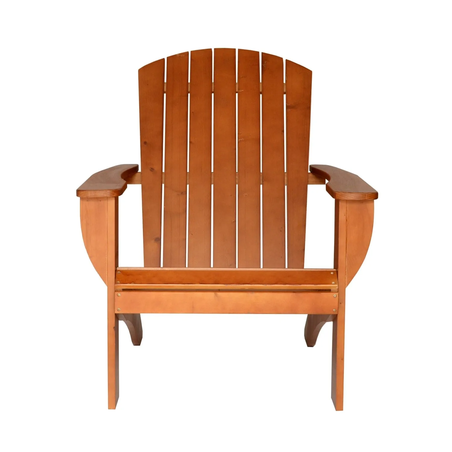 Riverstone | Adirondack Chair with Side Table - Red Wood