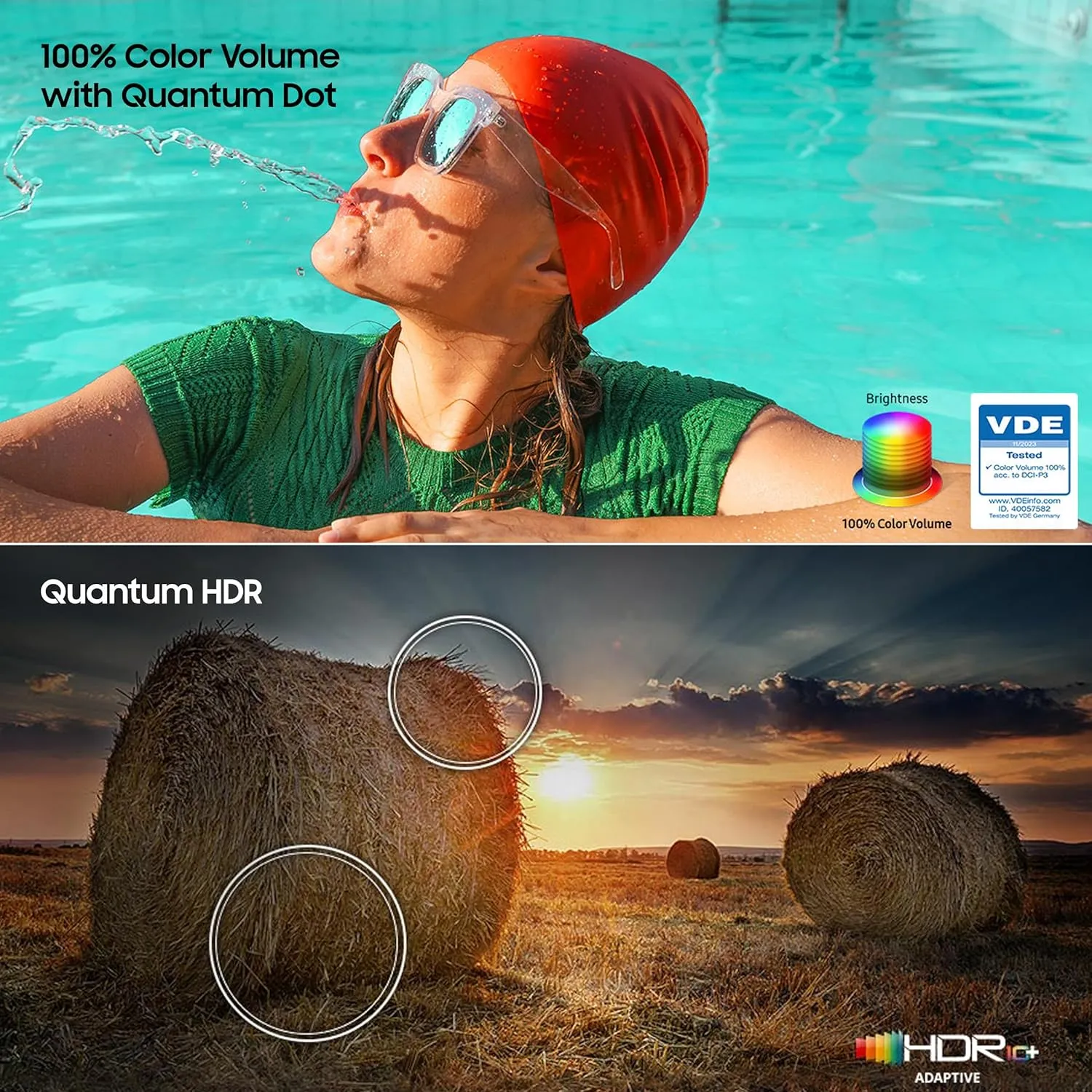 Samsung QA75Q60DAUXXL 75 Inch 4K Ultra HD Smart QLED TV | Quantum Processor Lite 4K | Dual LED | AirSlim Design