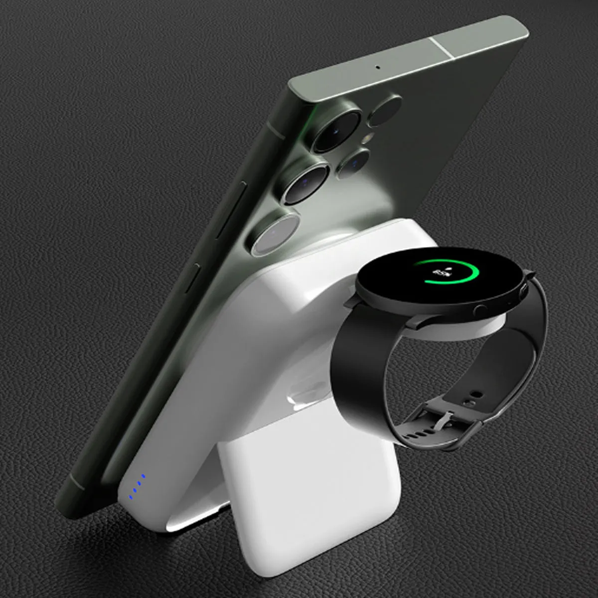 Super Fast Multifunctional Ultra 3 in 1 Magnetic Wireless Power Bank