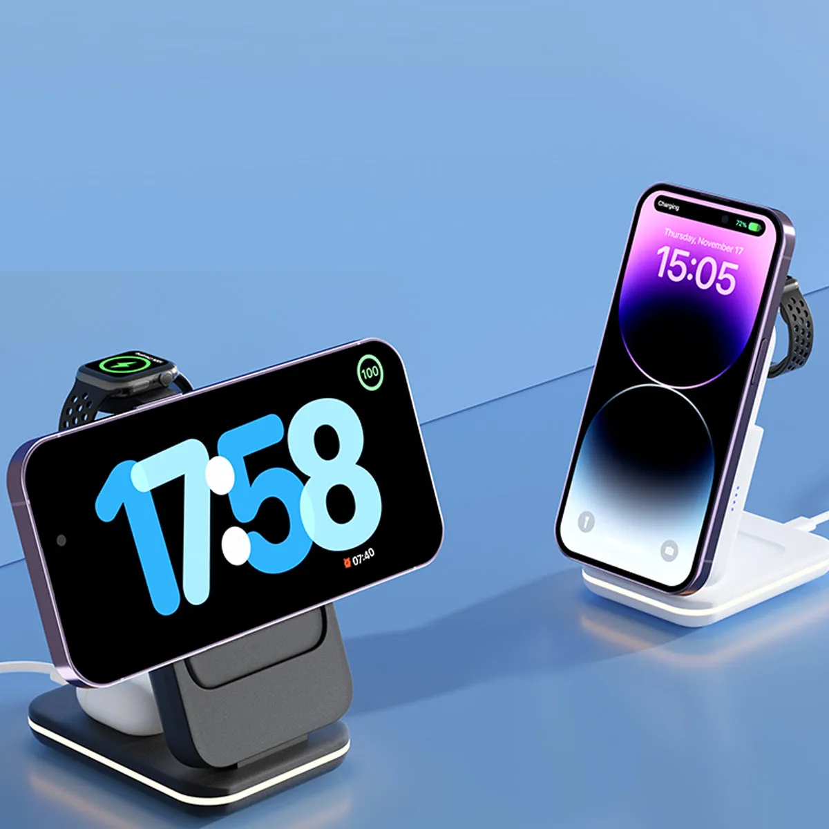 Super Fast Multifunctional Ultra 3 in 1 Magnetic Wireless Power Bank