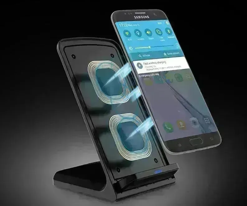 Wireless mobile phone charger