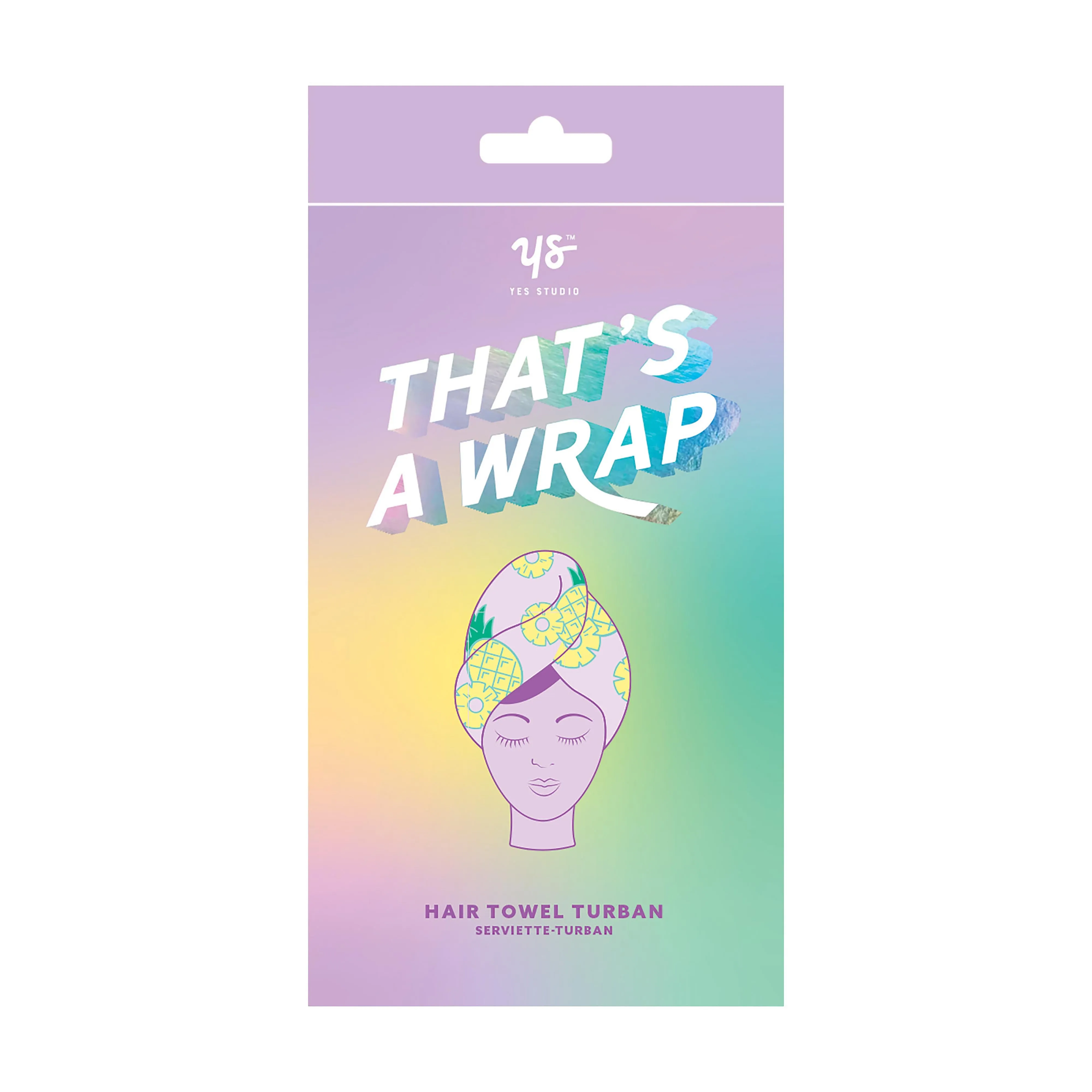 Yes Studio That's A Wrap Hair Turban - Purple